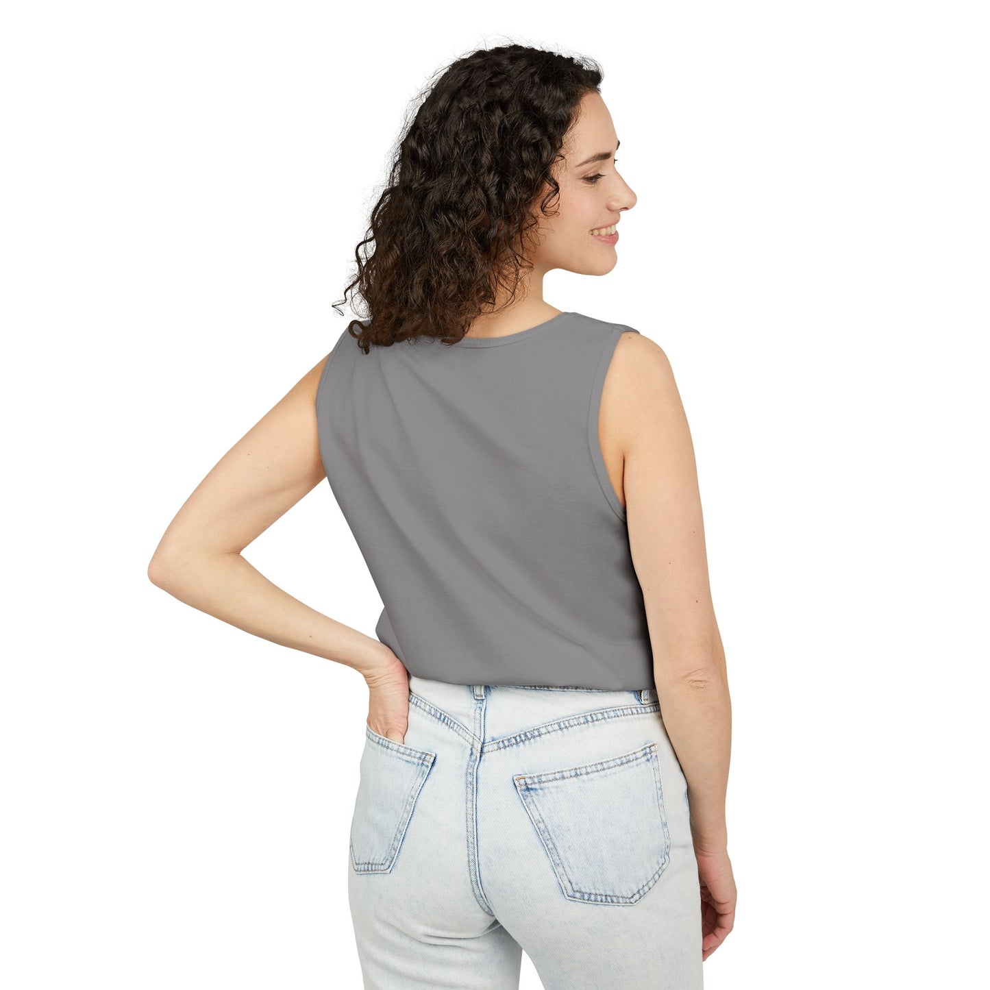 Unisex Garment-Dyed Tank Top - Casual Summer Essential
