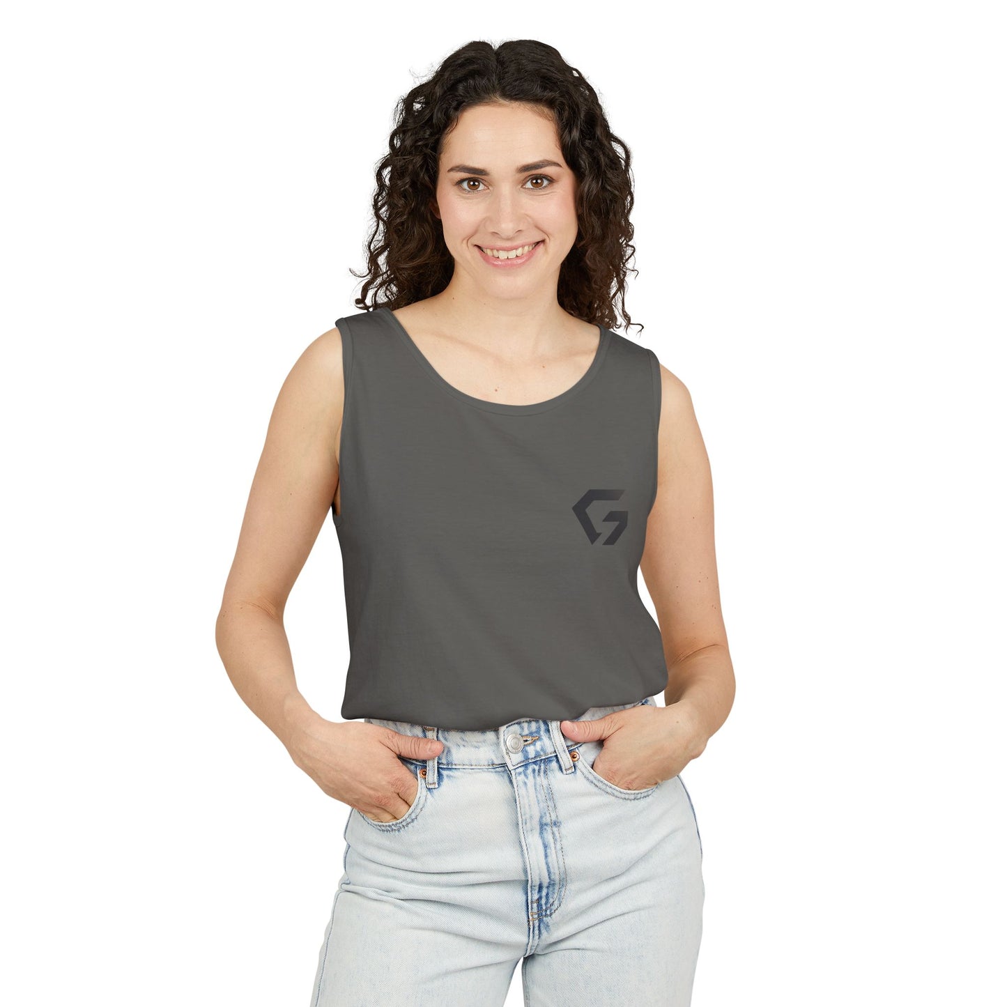 Unisex Garment-Dyed Tank Top - Casual Summer Essential