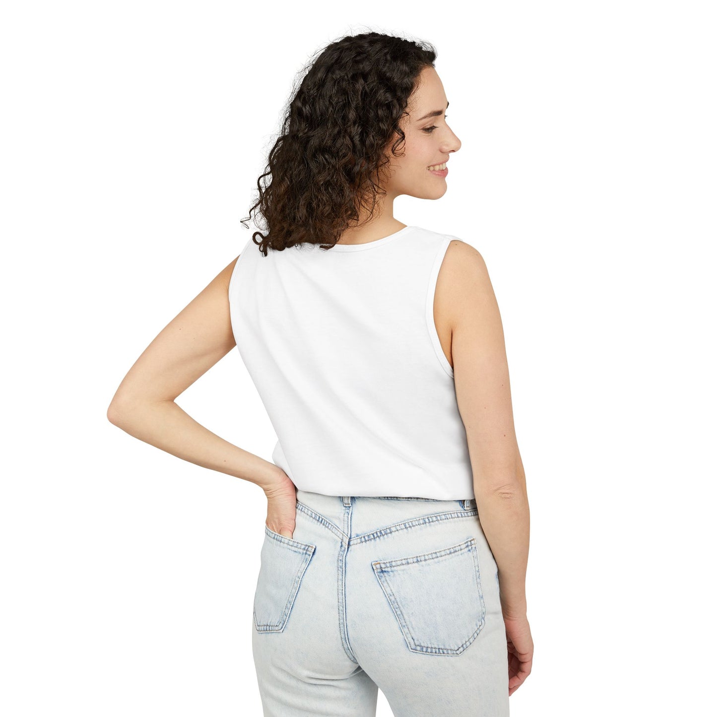 Unisex Garment-Dyed Tank Top - Casual Summer Essential