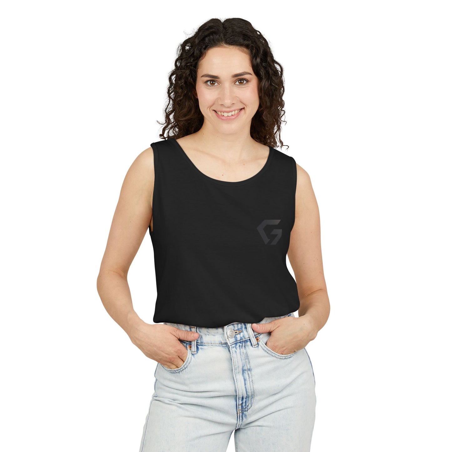 Unisex Garment-Dyed Tank Top - Casual Summer Essential