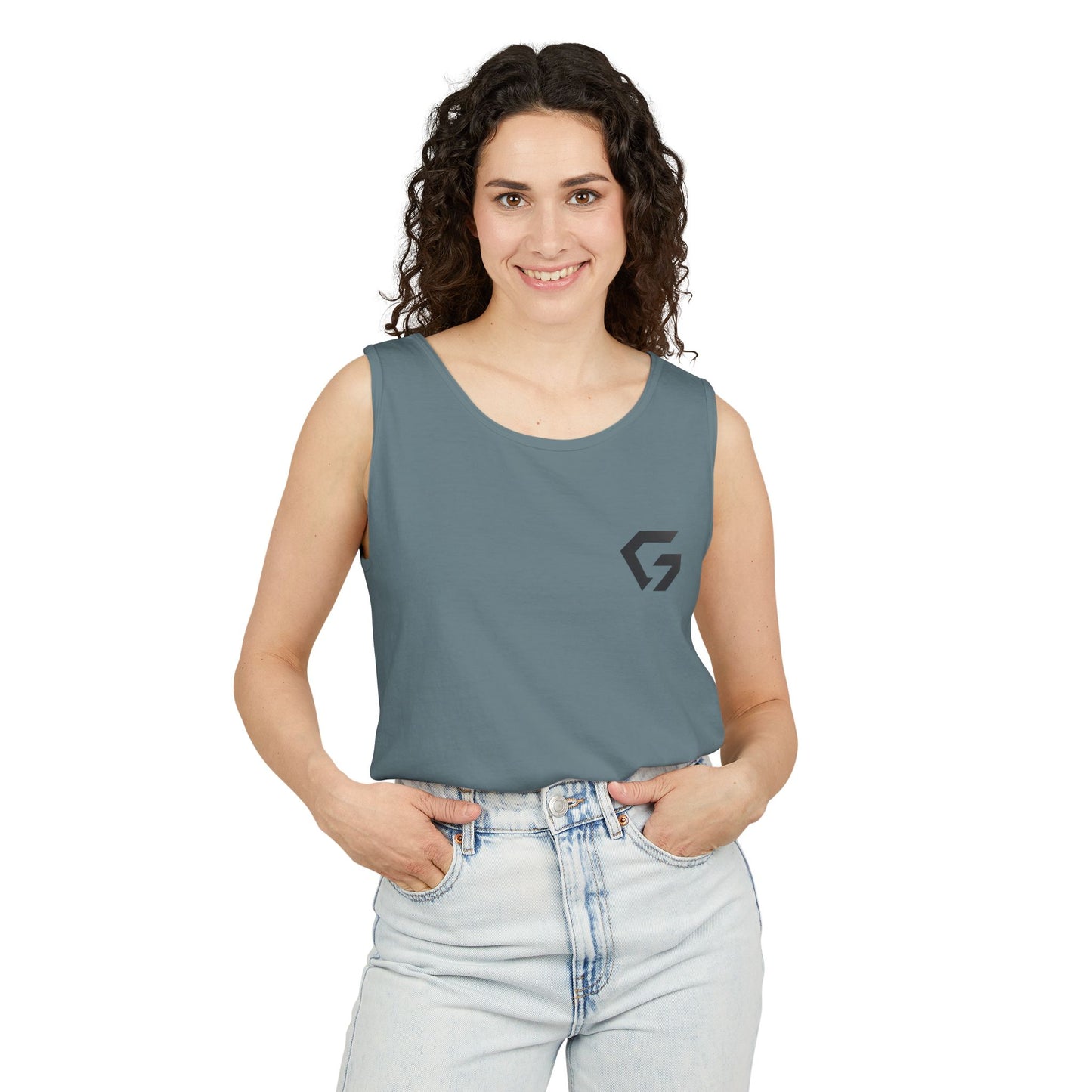 Unisex Garment-Dyed Tank Top - Casual Summer Essential