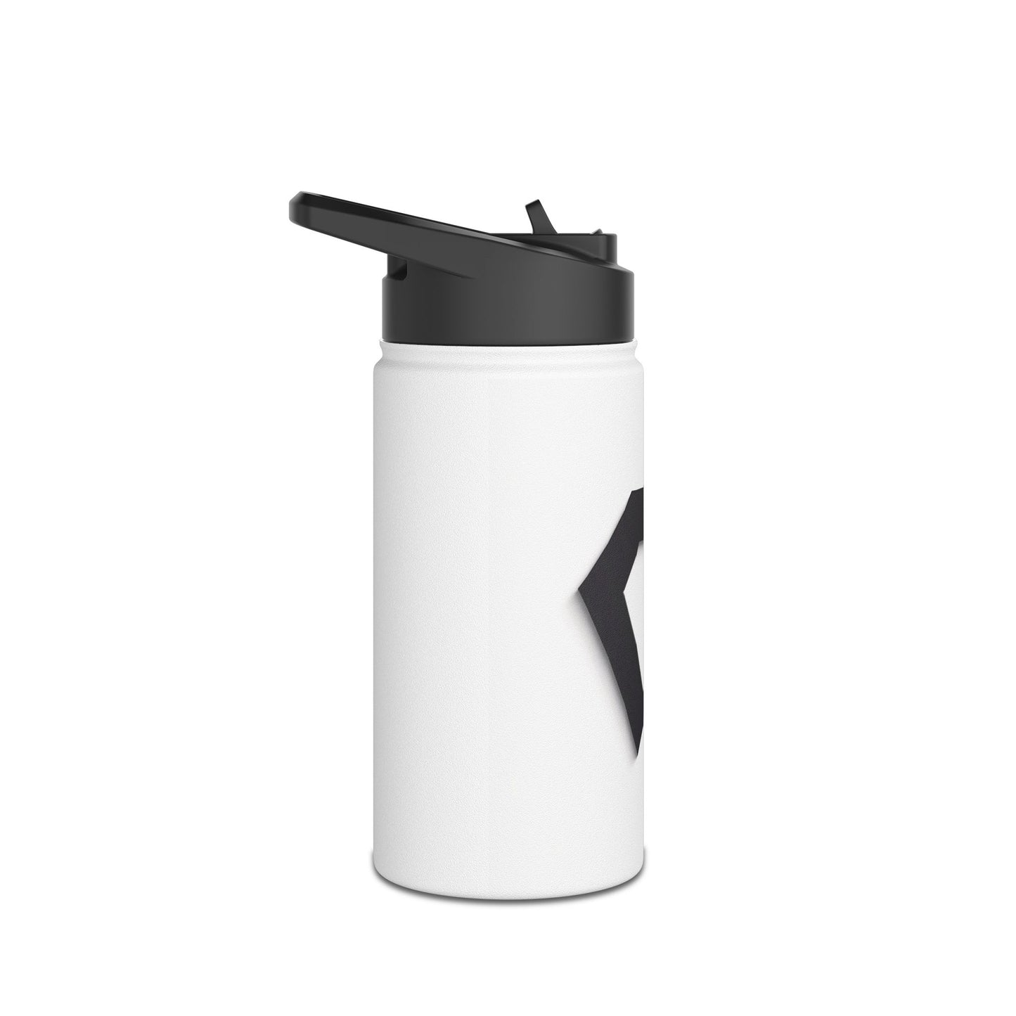 Stylish Stainless Steel Water Bottle with Standard Lid - Durable, Eco-Friendly Hydration for Everyday Adventures