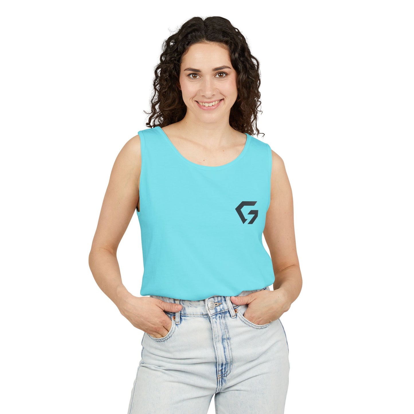 Unisex Garment-Dyed Tank Top - Casual Summer Essential