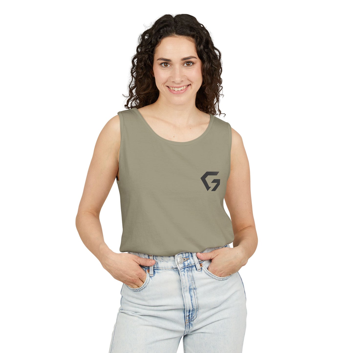 Unisex Garment-Dyed Tank Top - Casual Summer Essential