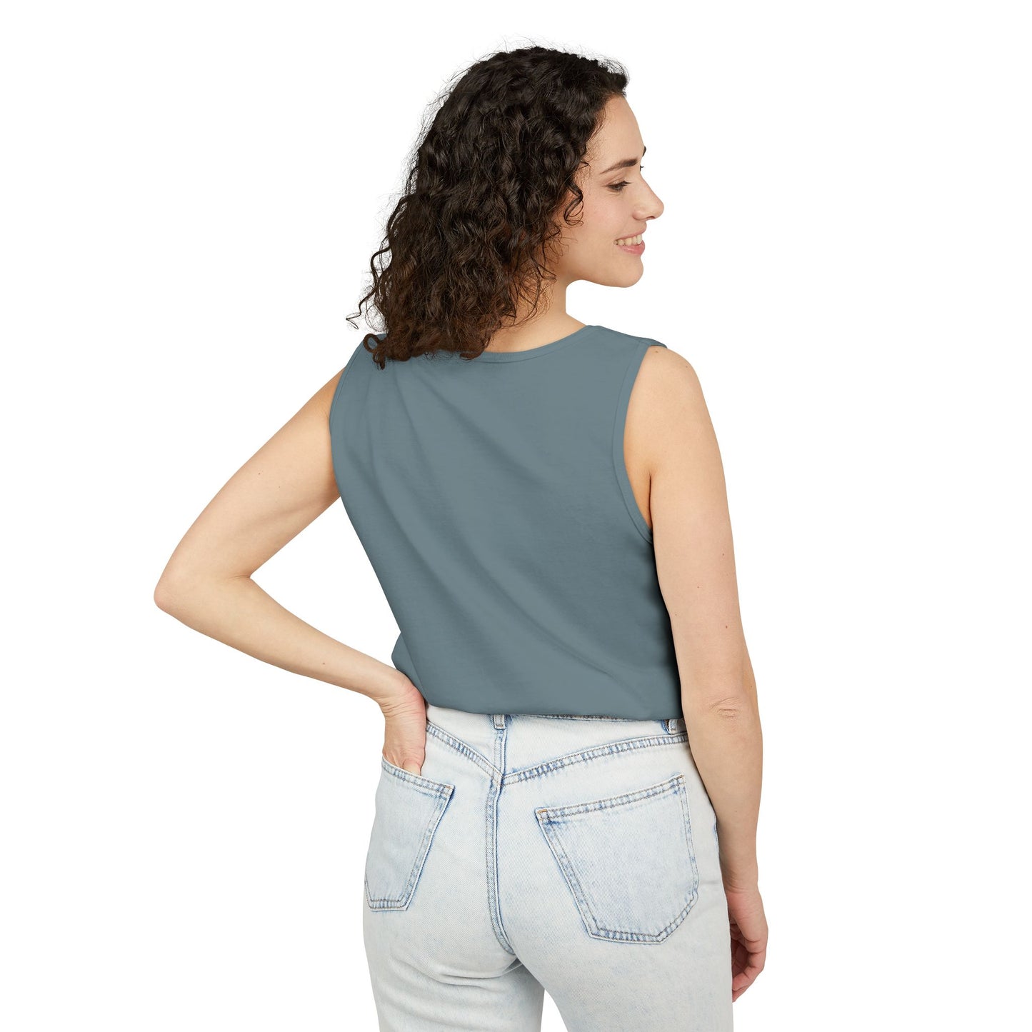Unisex Garment-Dyed Tank Top - Casual Summer Essential