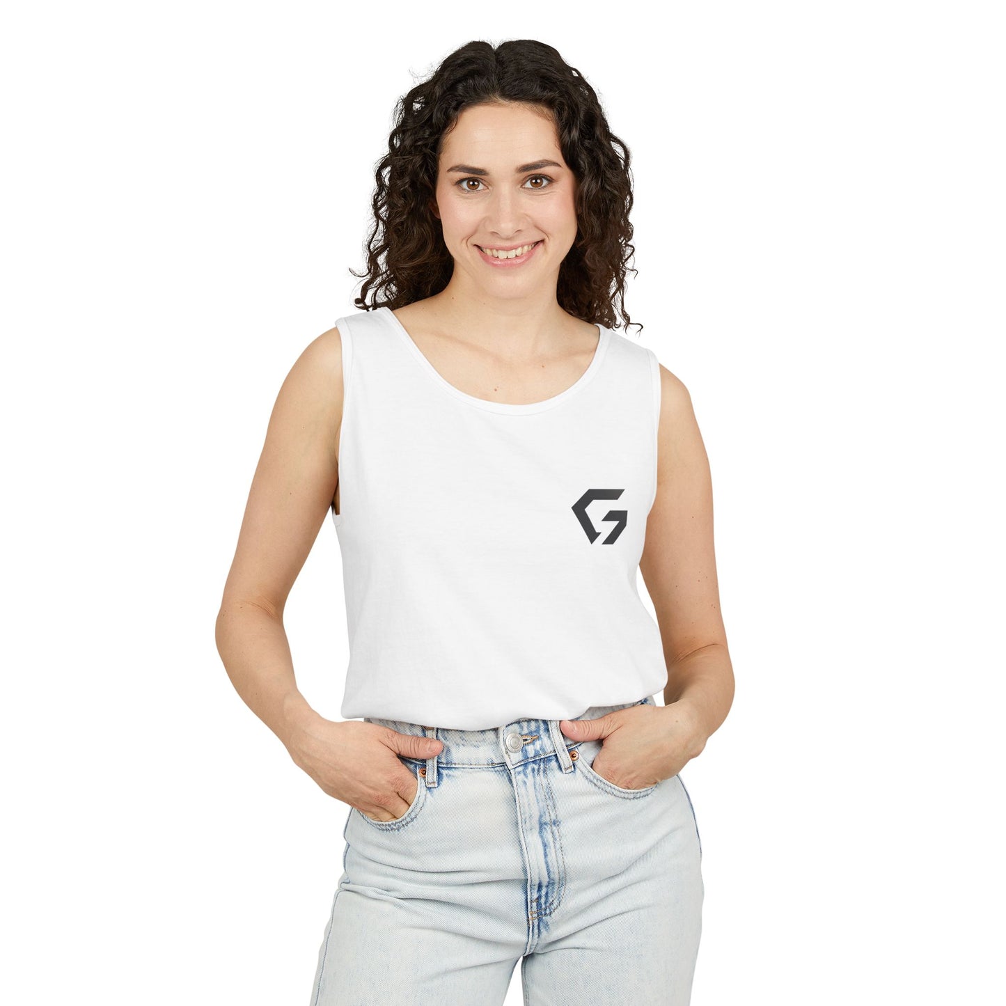Unisex Garment-Dyed Tank Top - Casual Summer Essential